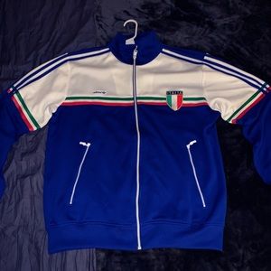 ADIDAS ZIP-UP “ITALIA” SOCCER ⚽️ SWEATER